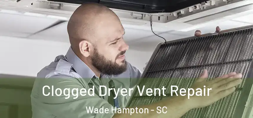  Clogged Dryer Vent Repair Wade Hampton - SC